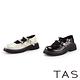TAS 雙帶心型釦漆皮瑪麗珍鞋 黑色 product thumbnail 7