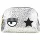 Chiara Ferragni Eye Star 眨眼星星刺繡果凍感亮片手拿包(銀色) product thumbnail 2