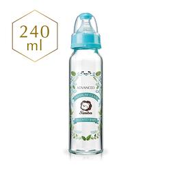 【小獅王辛巴 官方直營】 蘿蔓晶鑽標準玻璃大奶瓶(240ml)-3色可選
