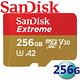 SanDisk 256GB Extreme U3 microSDXC V30 A2 記憶卡 product thumbnail 2