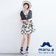 maru.a麻洛野　棕櫚樹LOGO圖案平口洋裝 product thumbnail 4