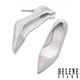 高跟鞋 HELENE SPARK 科幻未來格紋網布異材質尖頭高跟鞋－銀 product thumbnail 5