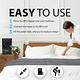 Adamson B9 - 2024 年新款 - 床冷卻系統 + PVC 床墊冷卻床墊 適用於夜間汗水 + 水床冷卻器 非常適合熱睡者 雙人 63 英吋 長 x 寬 28 英吋 product thumbnail 5