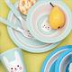 《Rex LONDON》兒童餐具2件(兔兔) | 湯匙 叉子 餐刀 product thumbnail 6