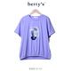 betty’s專櫃款　花卉印花鬆緊抽皺短袖T-shirt(共二色) product thumbnail 3