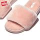 【FitFlop】iQUSHION SHEARLING SLIDES輕量羊毛毛絨一片式涼鞋-女(玫瑰鹽) product thumbnail 6