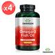 【Swanson 斯旺森】檸檬風味OMEGA-3 魚油膠囊4瓶組(150顆/瓶) product thumbnail 2