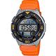 CASIO 大錶面輕量型運動電子錶-橘(WS-1100H-4A)/43mm product thumbnail 2
