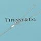 Tiffany&Co. 迷你雙心藍琺瑯鑲鑽925純銀項鍊 product thumbnail 6