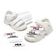 Fila 涼鞋 Tapered Sandals 女鞋 白 藍 魔鬼氈 抓地 厚底增高 涼拖鞋 斐樂 5S316Y132 product thumbnail 8