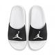 NIKE 拖鞋 男鞋 運動 AJ 喬丹 JORDAN JUMPMAN SLIDE 黑白 FQ1598-010 product thumbnail 4