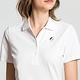 le coq sportif 法國公雞牌經典多色復古短袖POLO衫 女-白 product thumbnail 5