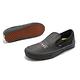 Vans 休閒鞋 Classic Slip-On S 男鞋 女鞋 皮革 黑 全黑 火焰 懶人鞋 簽名鞋 VN0A3MUCN3H product thumbnail 8