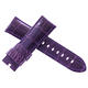 旺旺精品高級進口錶帶紫魅精靈訂製款沛納海大型錶鱷魚皮代用亮面紫色錶帶-24*22mm product thumbnail 2