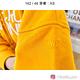 Levis Gold Tab金標系列 女款 寬鬆版重磅落肩口袋帽T / 405GSM厚棉 香橙黃 product thumbnail 6