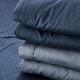 OLIVIA  諾亞 灰藍  5x6尺夏日涼被   200織精梳純棉 台灣製 product thumbnail 5