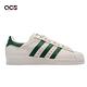 adidas 休閒鞋 Superstar 82 運動 男鞋 愛迪達 經典款 貝殼頭 皮革 穿搭 米白 綠 GW6011 product thumbnail 6