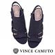 Vince Camuto 雕花簍空V字高跟涼鞋-藍色 product thumbnail 3