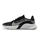 Nike 訓練鞋 Wmns Superrep Go 3 NN FK 女鞋 黑 銀灰 健身 運動鞋 DH3393-010 product thumbnail 2