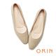 ORIN 柔軟羊皮質感素面 女 中跟鞋 可可 product thumbnail 4