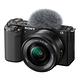 SONY ZV-E10L 附 16-50mm 單鏡組 (公司貨) vlog 微單眼數位相機 4K 翻轉螢幕 product thumbnail 6