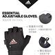 愛迪達Adidas Training可調式透氣短指女用訓練手套(粉) product thumbnail 9