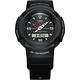 CASIO 卡西歐 G-SHOCK 復刻ONE TONE雙顯計時手錶-黑 AW-500E-1E product thumbnail 4