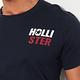 HCO Hollister 海鷗 經典印刷文字國旗設計短袖T恤-深藍色 product thumbnail 2