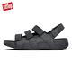 【FitFlop】ETHAN BACK-STRAP SANDALS可調整式魔鬼氈後帶涼鞋-男(靚黑色) product thumbnail 3