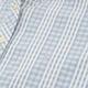 Arnold Palmer -女裝-格紋下擺抽繩短袖連帽襯衫-水藍色 product thumbnail 8