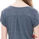 BRAPPERS 女款 手縫珠V領短袖T恤-藍 product thumbnail 9
