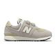 New Balance 574 Hook & Loop系列 男女大童休閒鞋-米灰色-PV574FOG-W product thumbnail 2