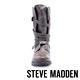 STEVE MADDEN-BANDDIT冒險粗獷真皮環繞式肩帶扣飾高筒靴-棕色 product thumbnail 4