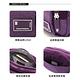 【Kinloch Anderson】Macchiato 多功能方型側背包-紫色 product thumbnail 5