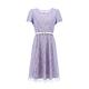 ILEY伊蕾 花卉蕾絲網紗洋裝(淺紫色；M-2L)1242027133 product thumbnail 5