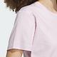 Adidas RCO GFX Tee [IP7098] 女 短袖 上衣 T恤 亞洲版 運動 訓練 兩側開衩 棉質 粉紫 product thumbnail 6