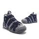 Nike 休閒鞋 Air More Uptempo GS 女鞋 氣墊 避震 大Air 復刻 喬治城 運動 灰 藍 415082-009 product thumbnail 7