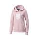 K-SWISS Shield Logo Hoodie 刷毛連帽上衣-女-粉紅 product thumbnail 2