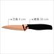 《Premier》削皮蔬果刀(玫瑰金9cm) | 切刀 小三德刀 product thumbnail 3