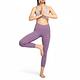 Nike 緊身褲 Yoga Leggings 女款 紫 高腰 速乾 九分 健身 瑜珈 DM7024-536 product thumbnail 6