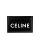 Celine 品牌logo滑面牛皮卡片夾(黑) product thumbnail 2