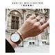 Daniel Wellington DW 手錶 Classic Bristol 40mm深棕真皮皮革錶-白錶盤-玫瑰金框 DW00100009 product thumbnail 4