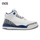 Nike 籃球鞋 Jordan 3 Retro PS 中童 童鞋 白 藍 爆裂紋 華盛頓巫師 運動鞋 DM0966-148 product thumbnail 6