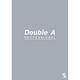 【10入組】Double A A5/25K膠裝筆記本-灰40頁(橫線內頁) product thumbnail 2