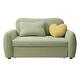 Boden-喬安娜綠色防潑水布面沙發床/雙人椅/二人座沙發-贈抱枕 product thumbnail 2