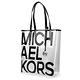 MICHAEL KORS The Michael LOGO字樣水晶透明托特包-大/黑色 product thumbnail 2