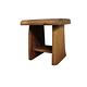 吉迪市柚木家具 原木厚板造型單人椅凳 SN027AA 椅子 矮凳 板凳 木椅 簡約 product thumbnail 3