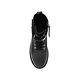 STEVE MADDEN-TRACKSTER 品牌LOGO造型綁帶中筒靴-黑色 product thumbnail 4