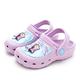 【Disney 迪士尼】冰雪奇緣2 女童電燈園丁鞋-藍紫/FNKG25437 product thumbnail 2