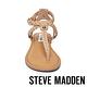 STEVE MADDEN- BRAIDED 編織羅馬繫帶平底涼鞋-米色 product thumbnail 4